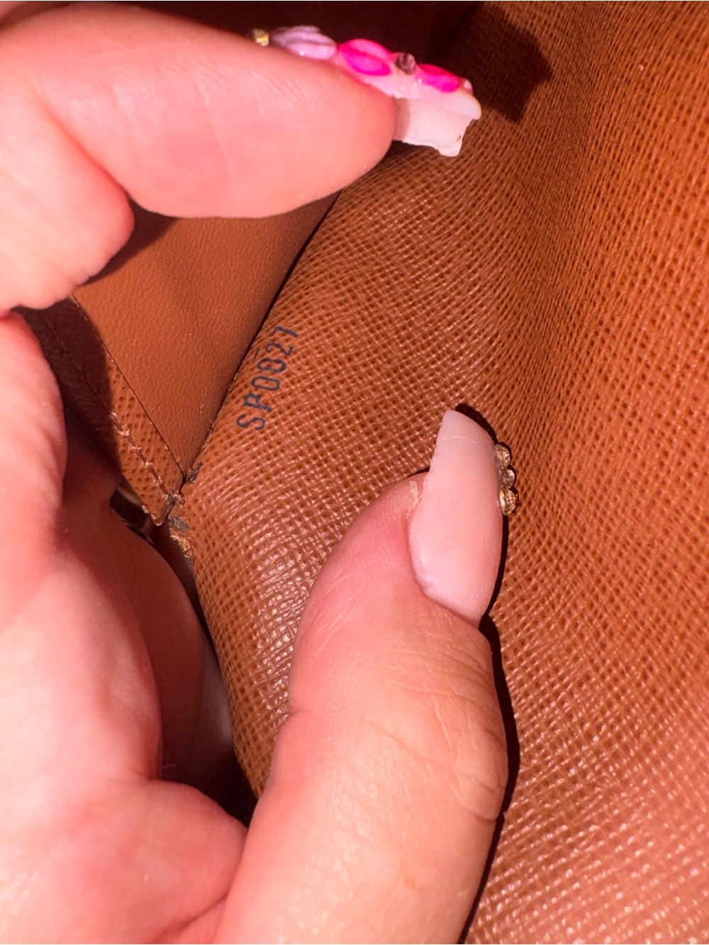 Louis Vuitton Brown & Gold Monogram Trifold Wallet - Picture 6 of 16